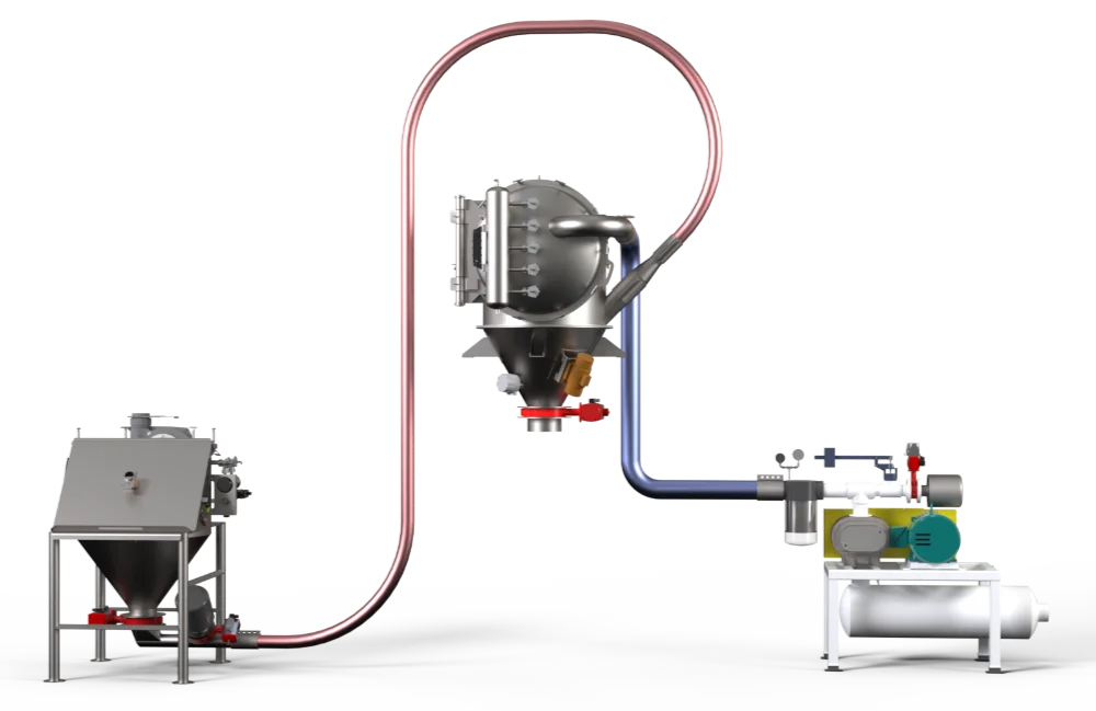 Vacuum Dilute Phase OPT1 (BBS, BFV, FR)